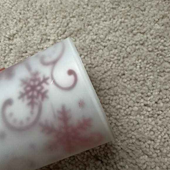 Red Snowflake Candle Holder - Set of Two - Yankee Candle - Picture 6 of 6